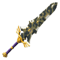 A large sword
