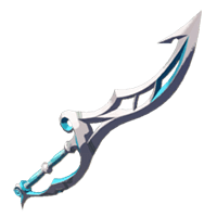 A longsword made by the Zora using a special metal. It's rarely used because the Zora prefer to use spears. It yields high attack power when it gets wet.